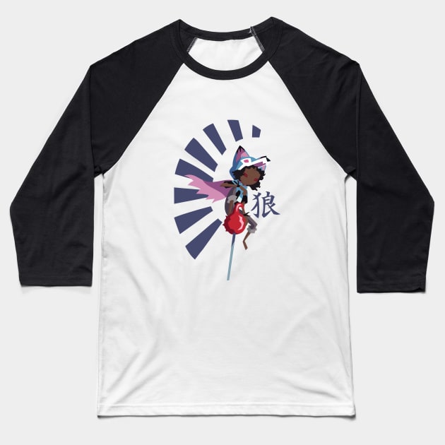 Wolf - Kipo And The Age Of Wonder Beasts Baseball T-Shirt by rentaire